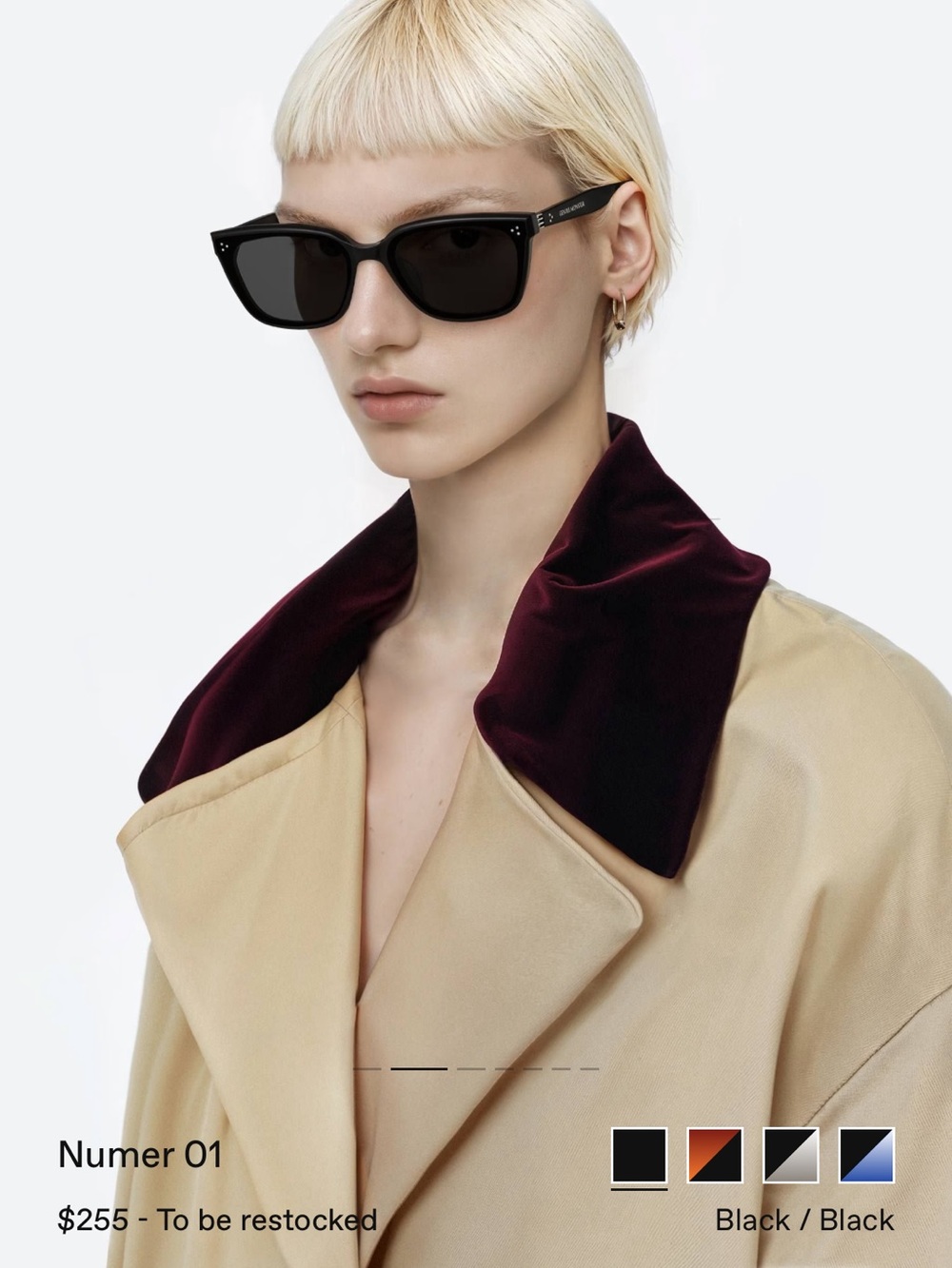 GENTLE MONSTER NUMER SUNGLASSES - Picture 2 of 14